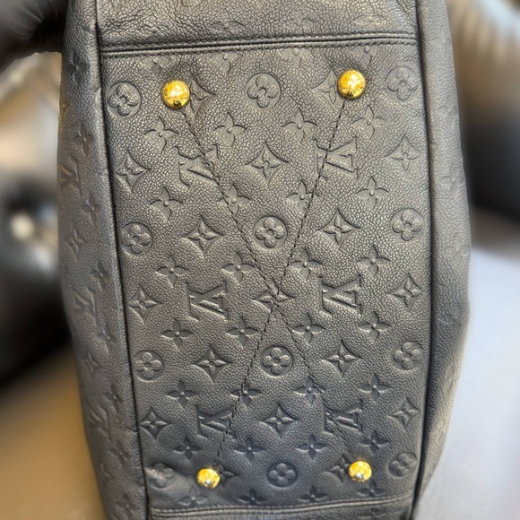 Louis Vuitton Empriente Artsy MM Navy blue leather handbag Mint - Picture 7 of 9